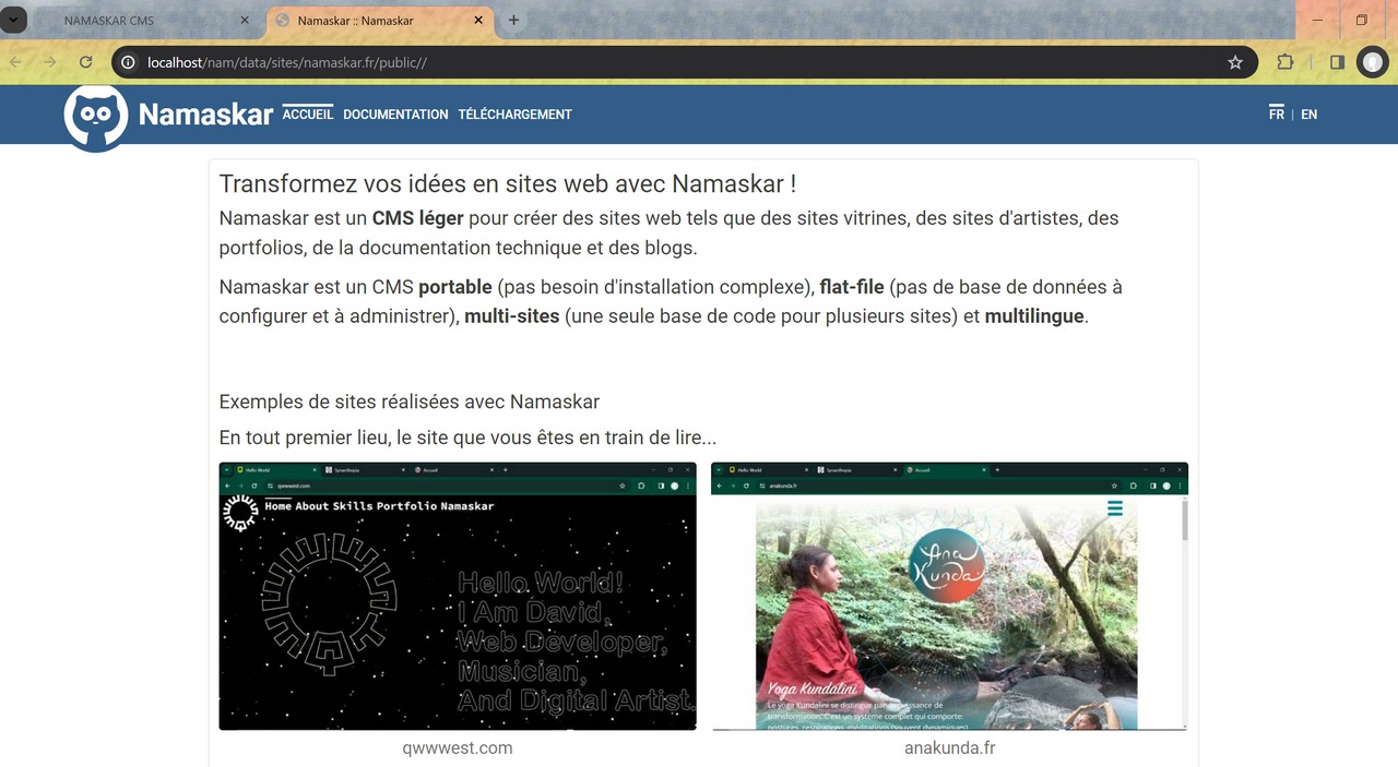 Namaskar.fr